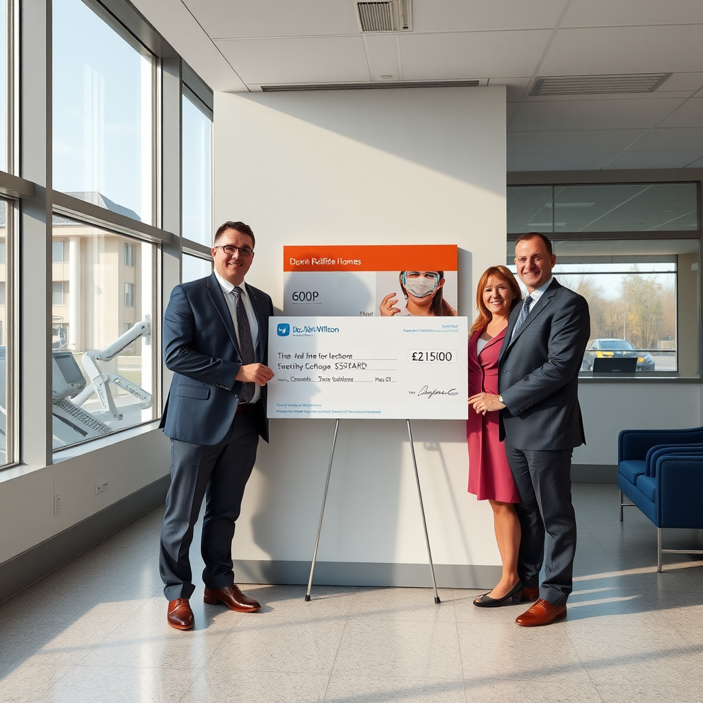 Property firm backs charity for ill newborns